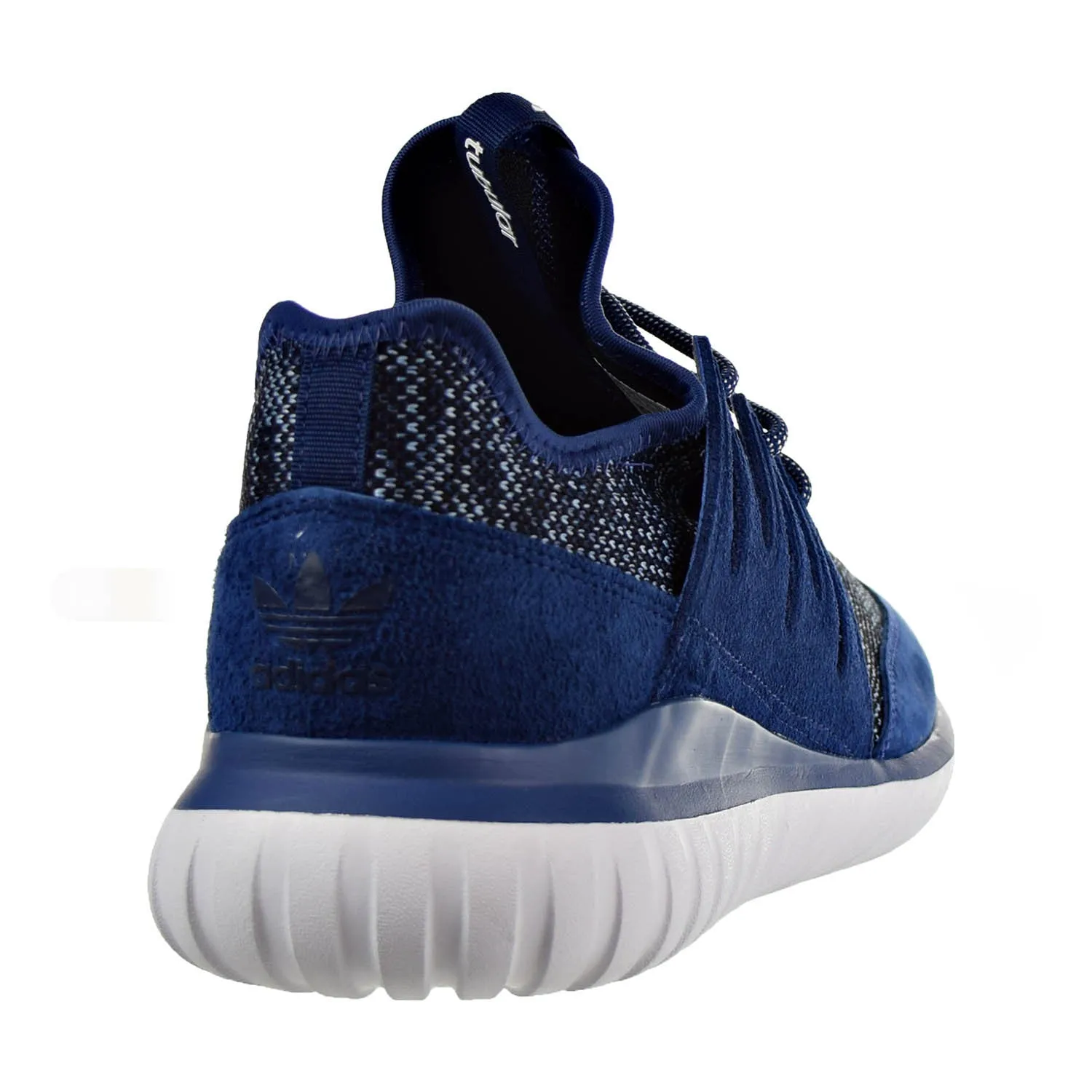 Adidas Tubular Radial Men's Shoes Blue/Blue/Black On Running Trail Shoes