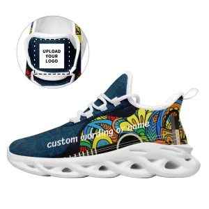 8mm Drop Running Shoes Personalized Lightweight Work Trainers Gym Sneakers running Shoes print name/ logo With best quality, MS-B061907