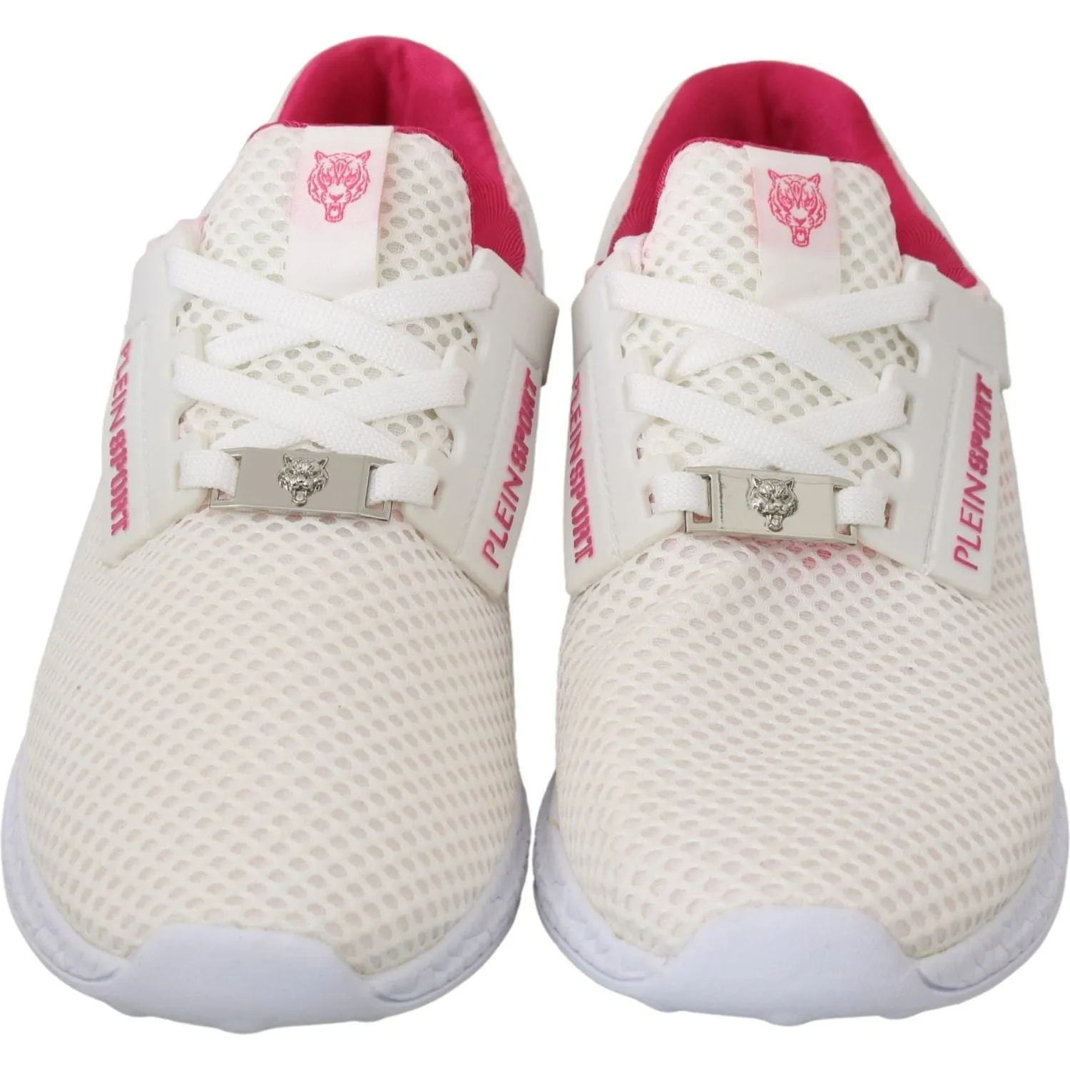 Rocket Dog Sneakers Philipp Plein White Pink Polyester Becky Sneakers Shoes