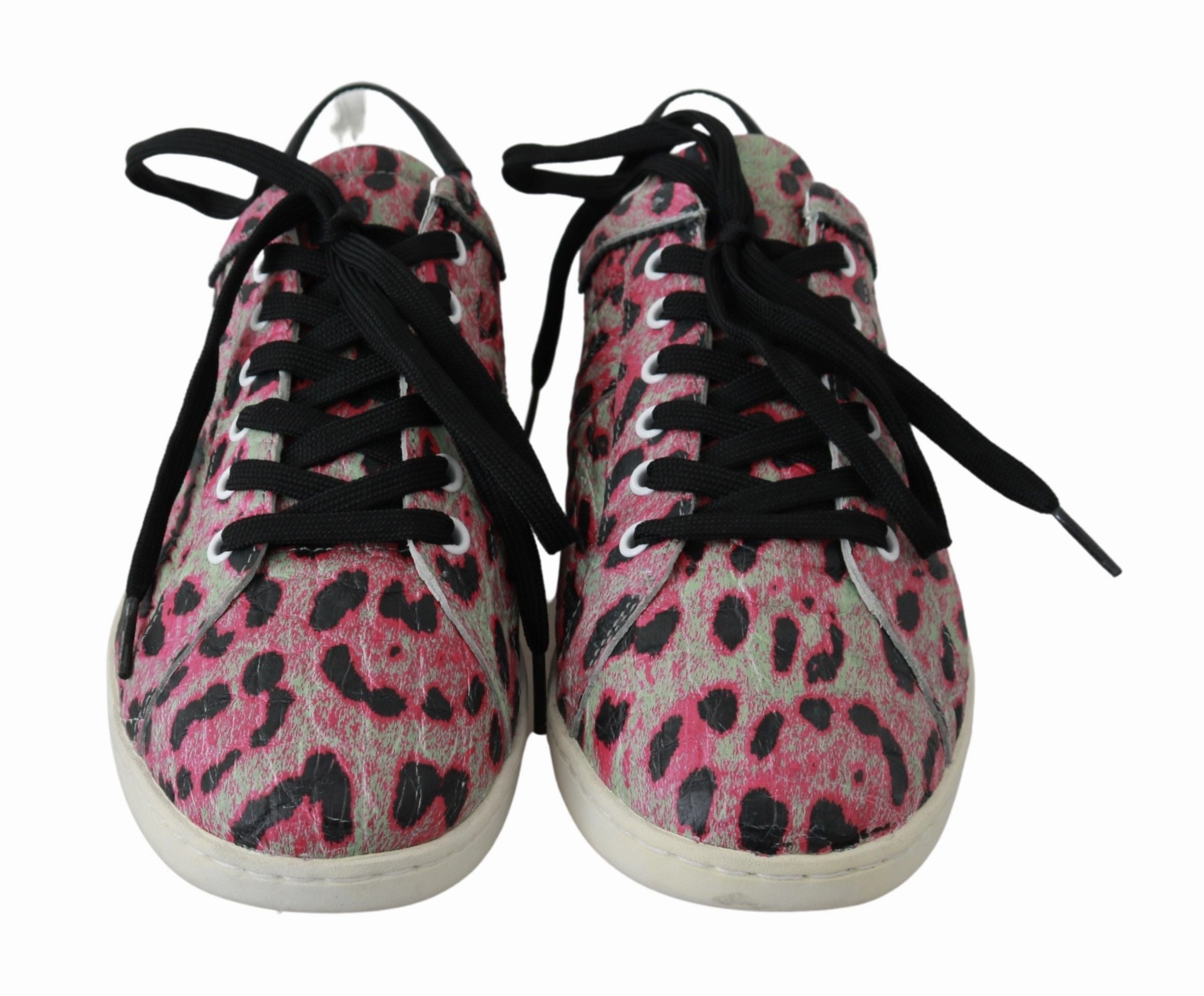 Best Walking Shoes For Flat Feet And Overpronation Pink Leopard Print Training Leather Flat Sneakers