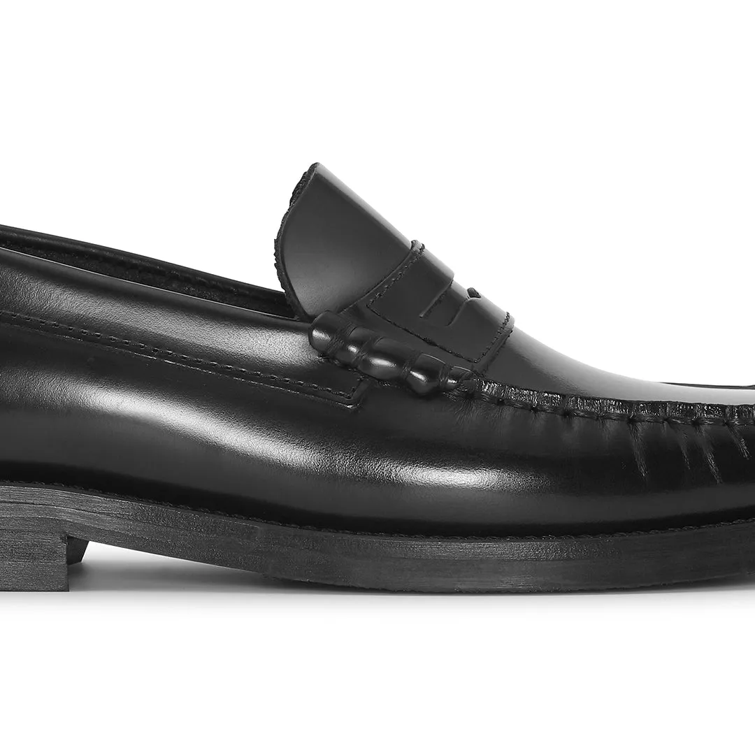 Affordable Loafers Playboy Norah W Black polido loafers