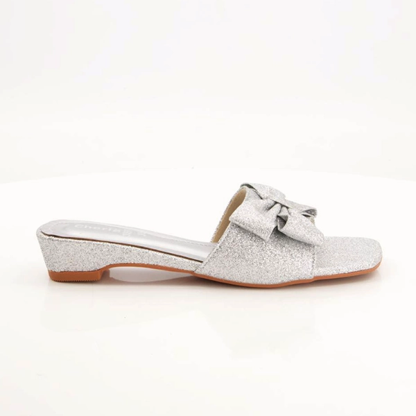 Fancy & Stylish Sliver Heel Slippers for women Scuffette Slippers Sand
