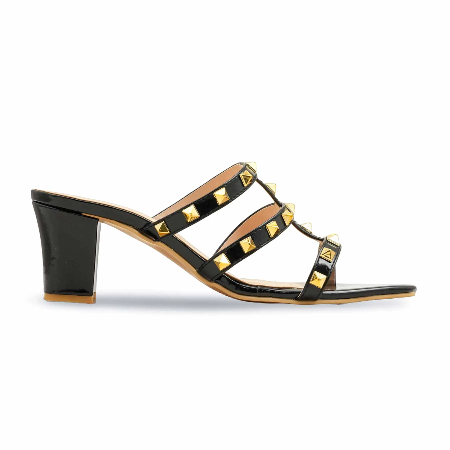 Black Formal Slipper For Women FR8420 Best Winter Slippers