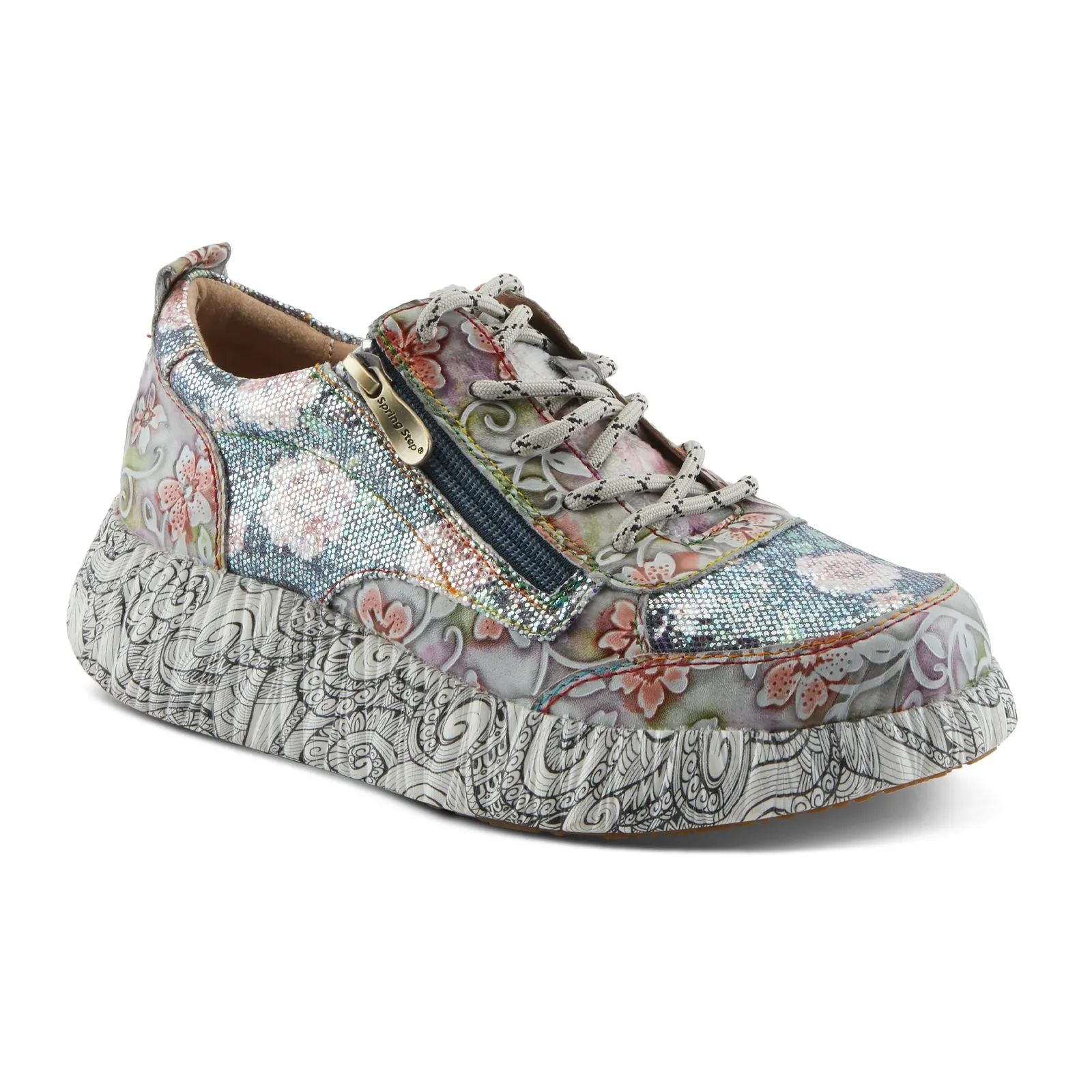 Camel Casual Shoes L'Artiste Motion Sneaker (Women) - Grey Multi