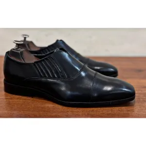 Black Loafers Italia Armani Shoes Loafers
