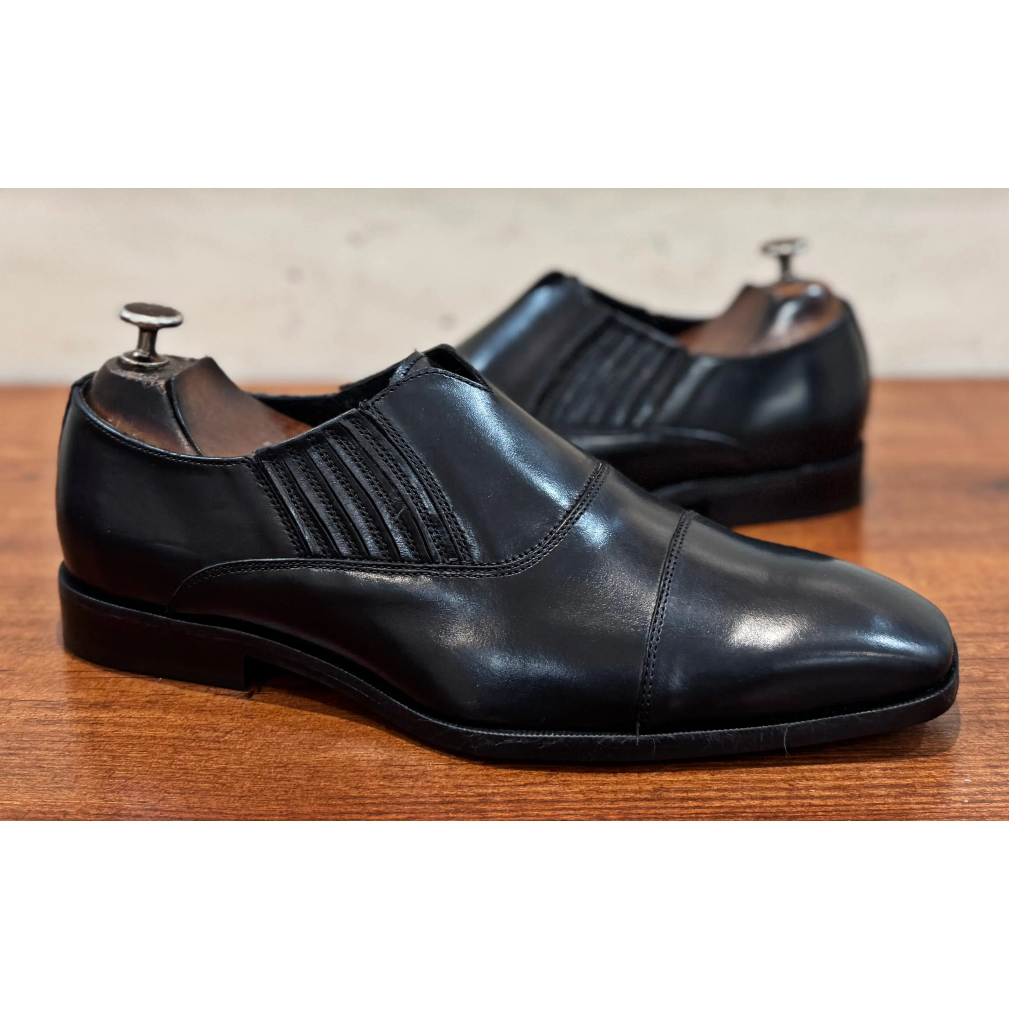 Black Loafers Italia Supportive Loafers