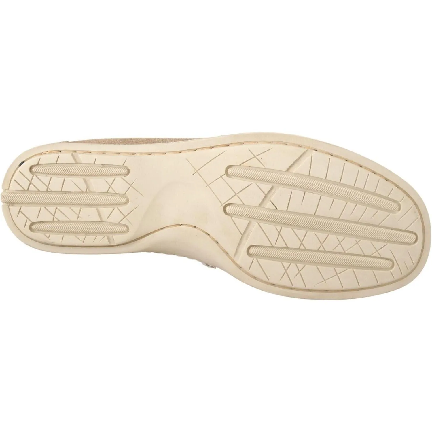 Pollini Beige Suede Low Top Mocassin Loafers Casual Men Shoes Suede Yacht Loafers