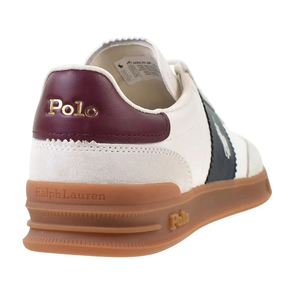 Jeans And Casual Shoes Polo Ralph Lauren Aera Low-Top Men's Shoes Bianco