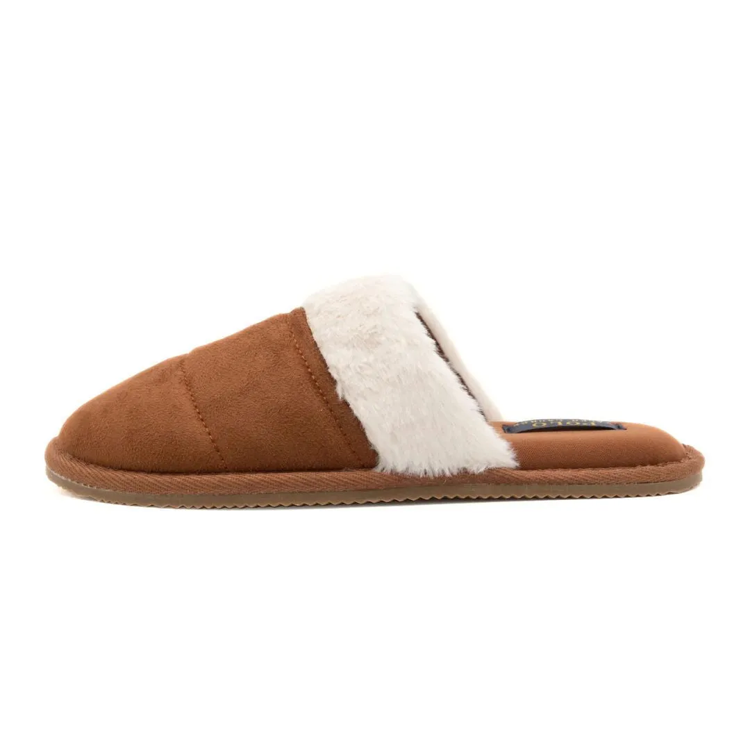 Polo Ralph Lauren Kelcie Slippers Women RF103631-TAN Famous Slippers
