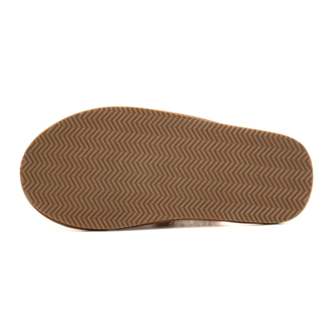 Slippers With Soles Polo Ralph Lauren Kelcie Slippers Women RF103631-TAN
