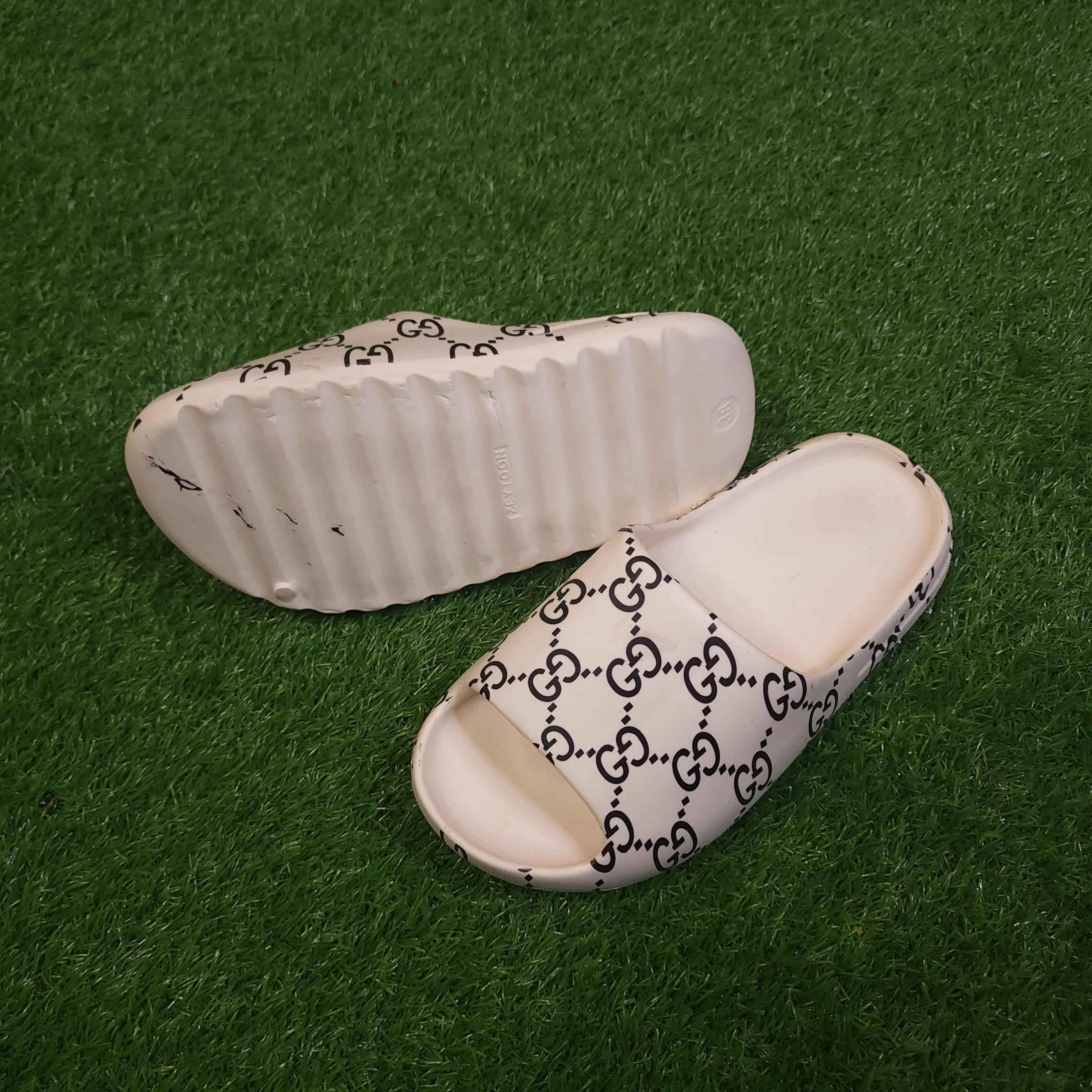 Off White Comfy Slippers Granny Square Slippers Patterns Free