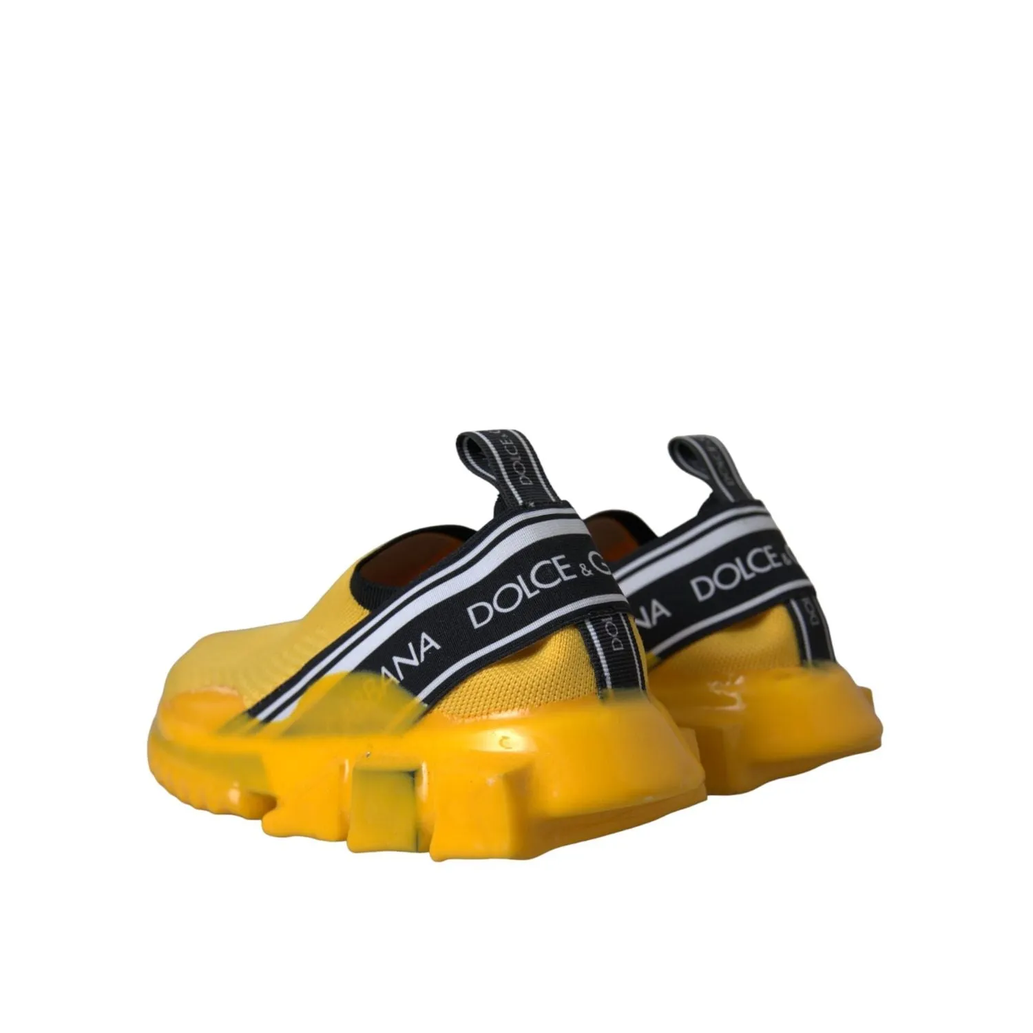 Beth Sneakers Dolce & Gabbana Yellow Sorrento Slip On Sneakers Women Shoes