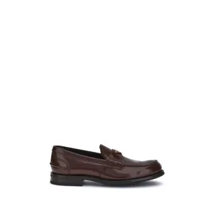 Loafers With Shorts And Socks Prada Brown Calf Leather Bos Taurus Slip-On Loafers