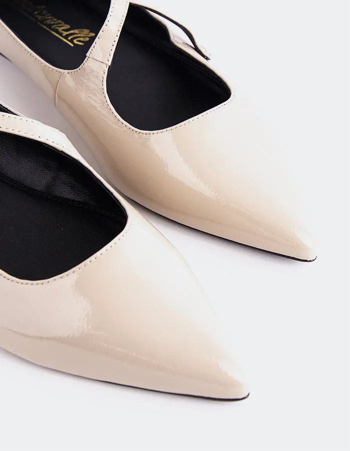 Pristina Off White Naplack Best Shoe Inserts For Flat Feet Standing All Day