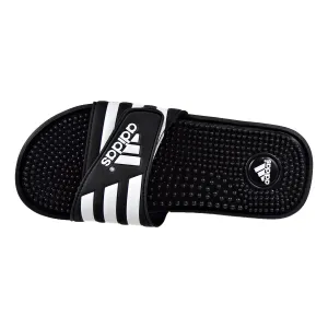 Adidas Adissage Men's Sandals Black/Black/White Sandals At Shoe Dept