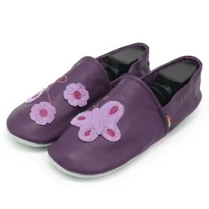 Purple butterfly flower  Women Slippers Cholo Slippers