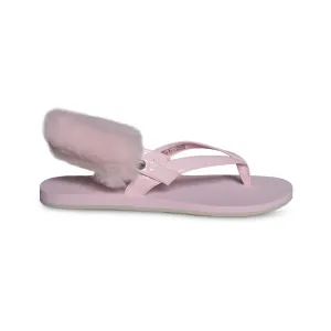 Spanish For Flip Flop UGG LaaLaa Seashell Pink Flip Flops - Women's