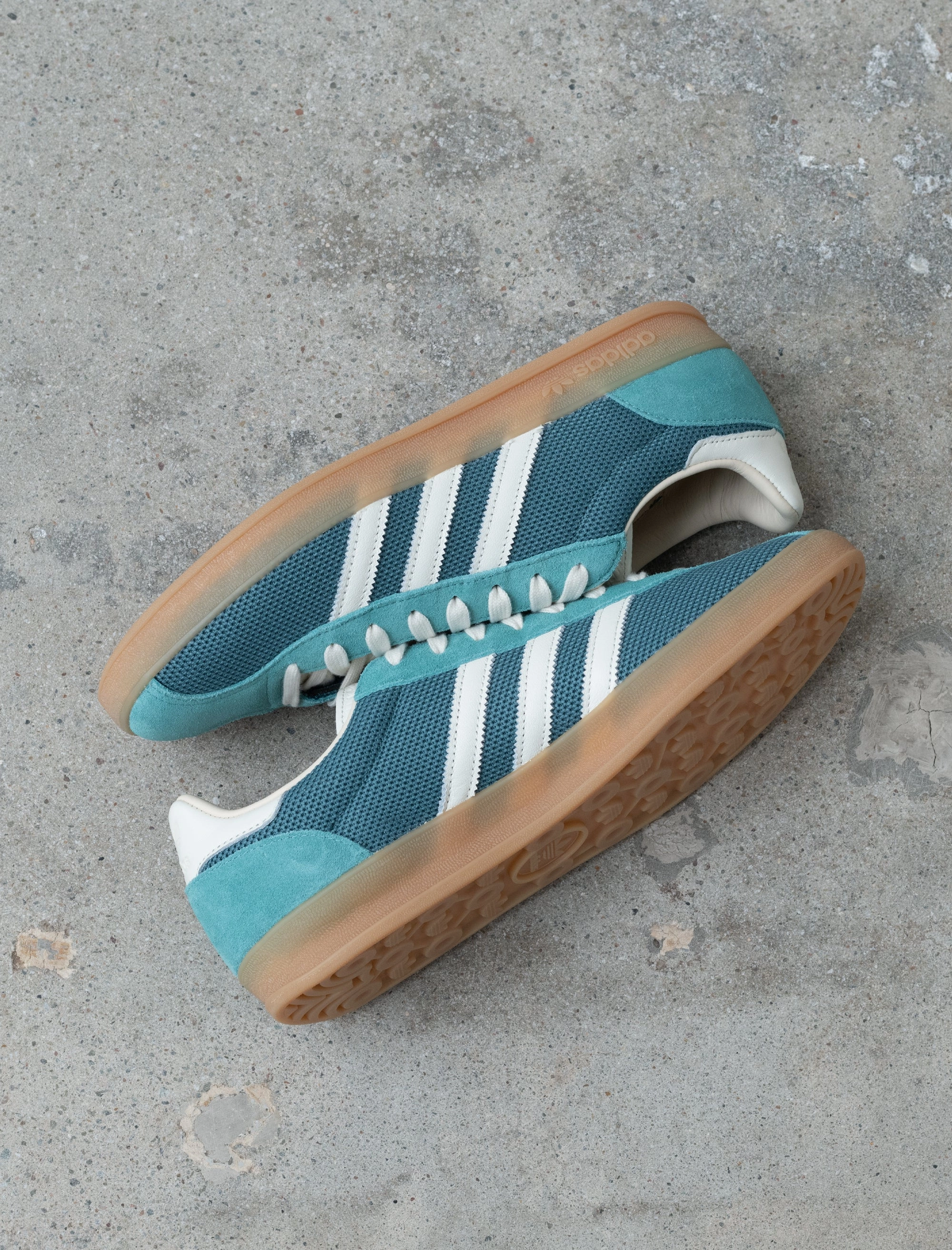 Adidas X_plr Shoes Gazelle Indoor Pro (Preloved Teal/Off White)