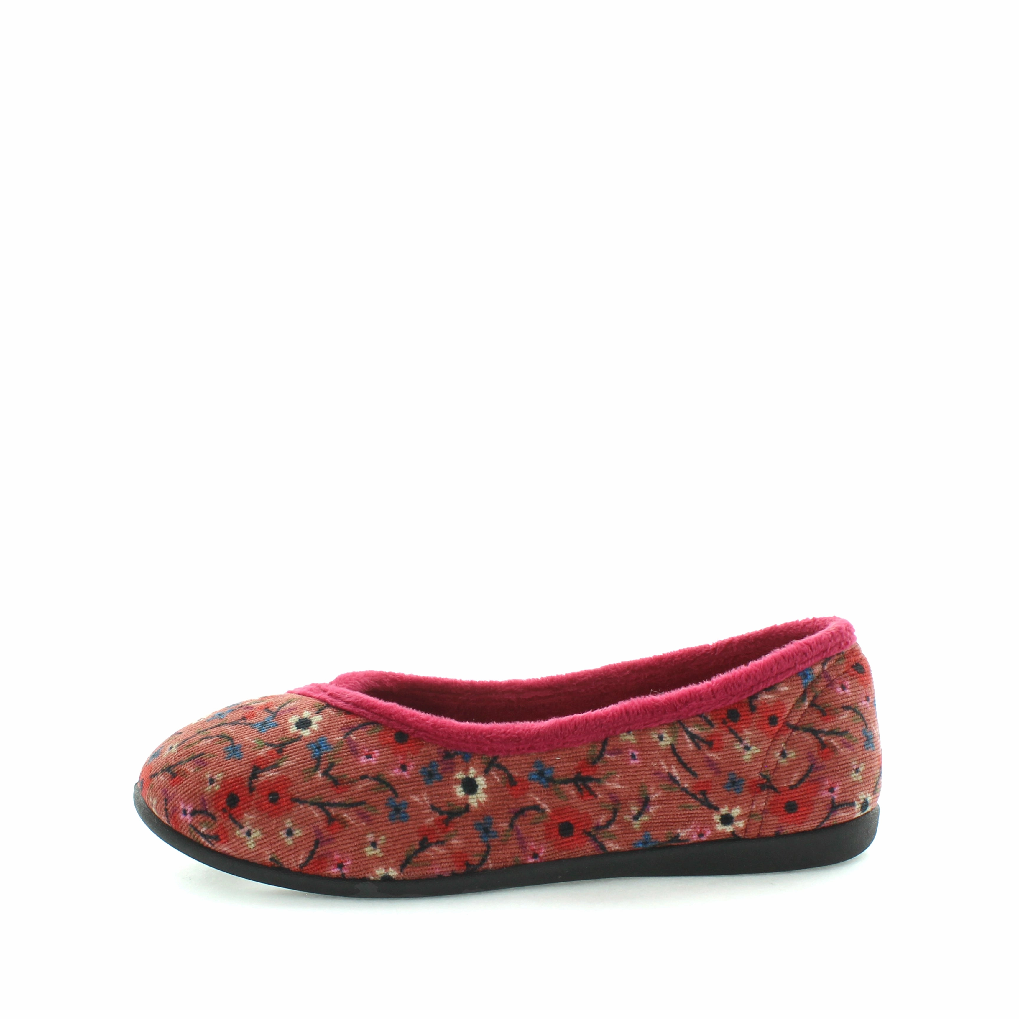 My Slides Panda Enila Women's Slippers - Red Floral