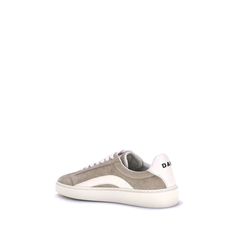 Best Shoe Inserts For Flat Feet Standing All Day Dsquared Beige Calf Leather Bos Taurus Low Top Sneakers