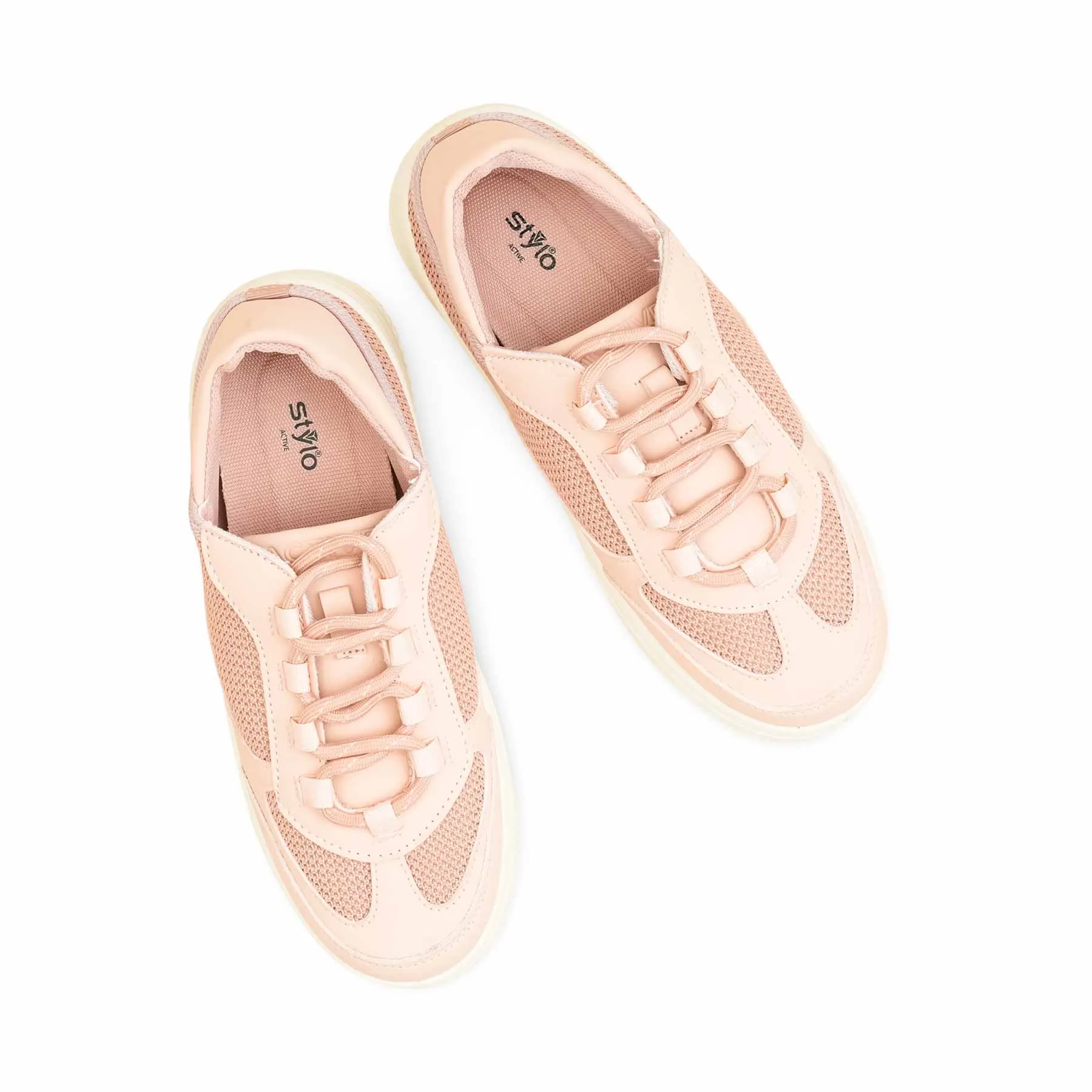Pink Casual Sneaker For Women AT7407 Permanent Style Casual Shoes