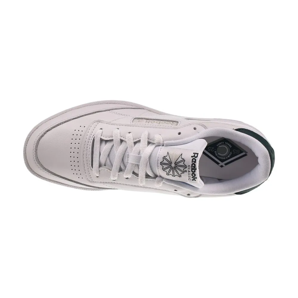 Reebok Club C 85 Men's Shoes White/Green/Grey 100209023 The Roger Advantage Casual Shoes