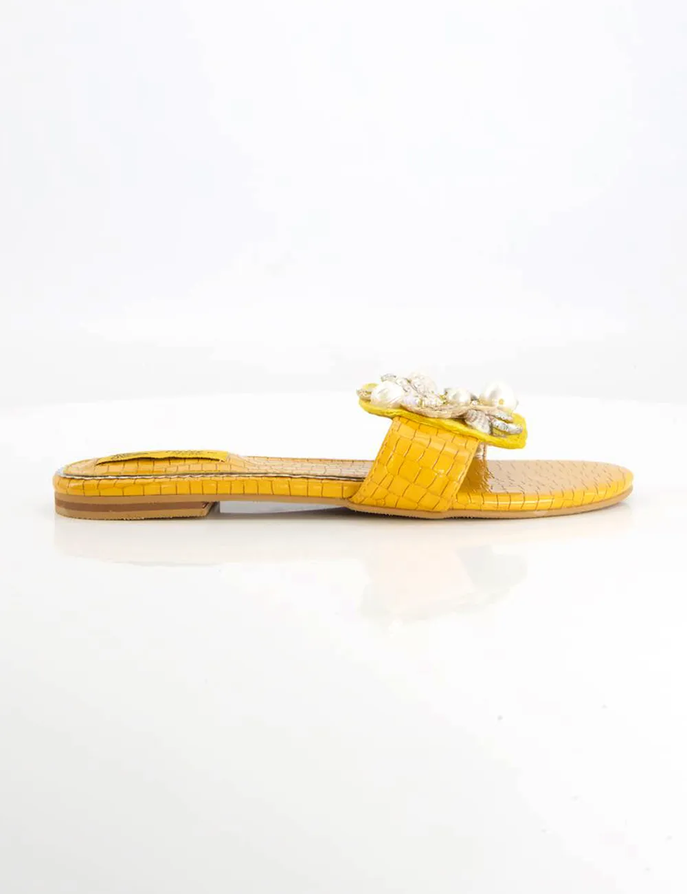 Best House Slippers With Arch Support Yellow Fancy & Stylish Slippers for women
