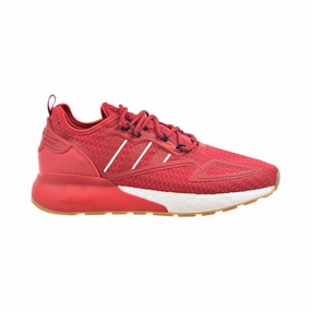 Best Running Shoes Out Adidas ZX 2K Boost Men's Shoes Scarlet-Cloud White-Gum