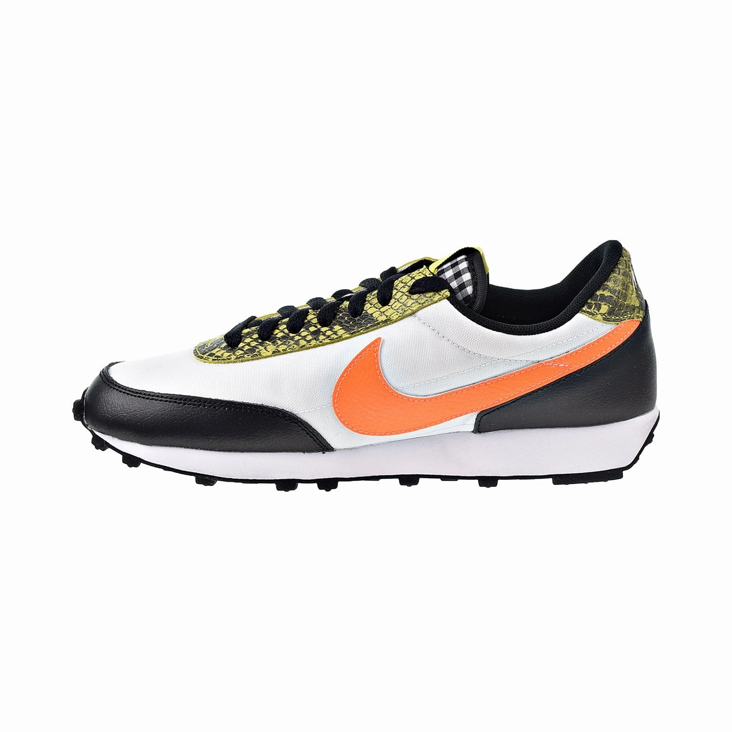 Nike Daybreak QS Women's Shoes Black-Total Orange-Dynamic Yellow-White Asics Gt Trail Running Shoes