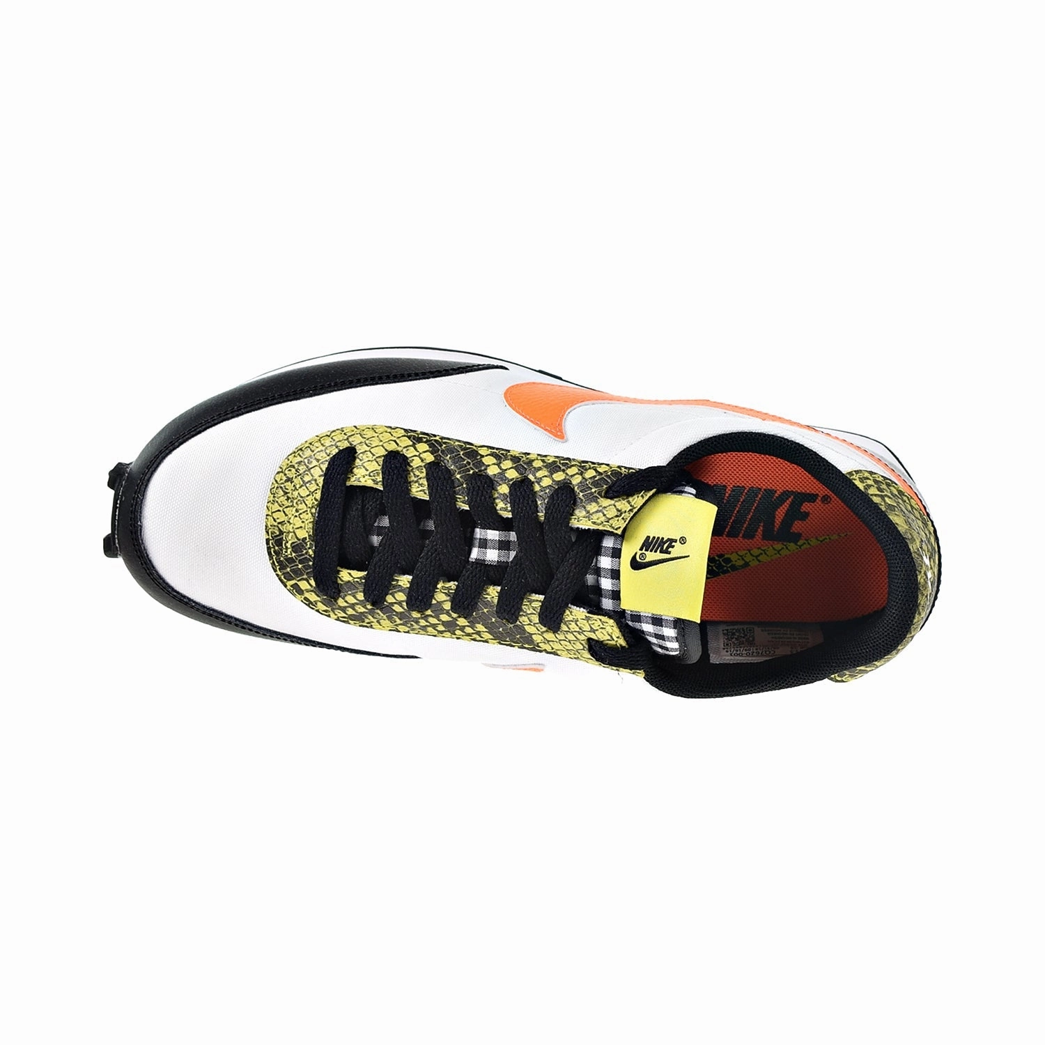 Youth Asics Volleyball Shoes Nike Daybreak QS Women's Shoes Black-Total Orange-Dynamic Yellow-White