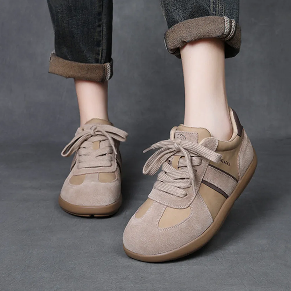 Retro Flat Casual German Army Trainer Shoes Running Shoes Pronation Flat Feet