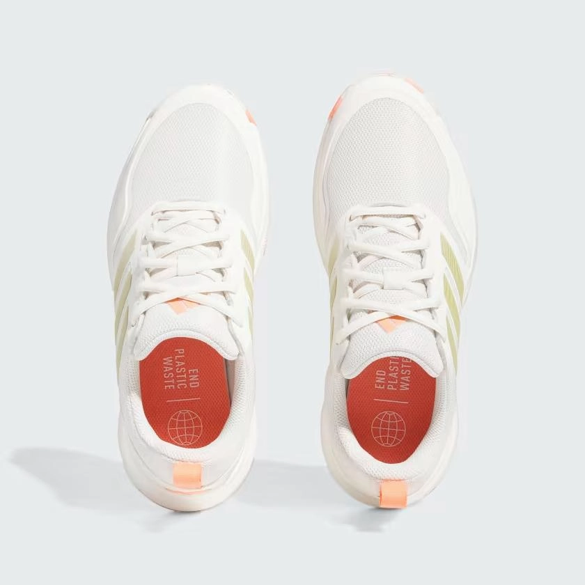 Bathing Ape Adidas Shoes New Women's Adidas Tech Response SL3 Golf Shoes - White/Coral