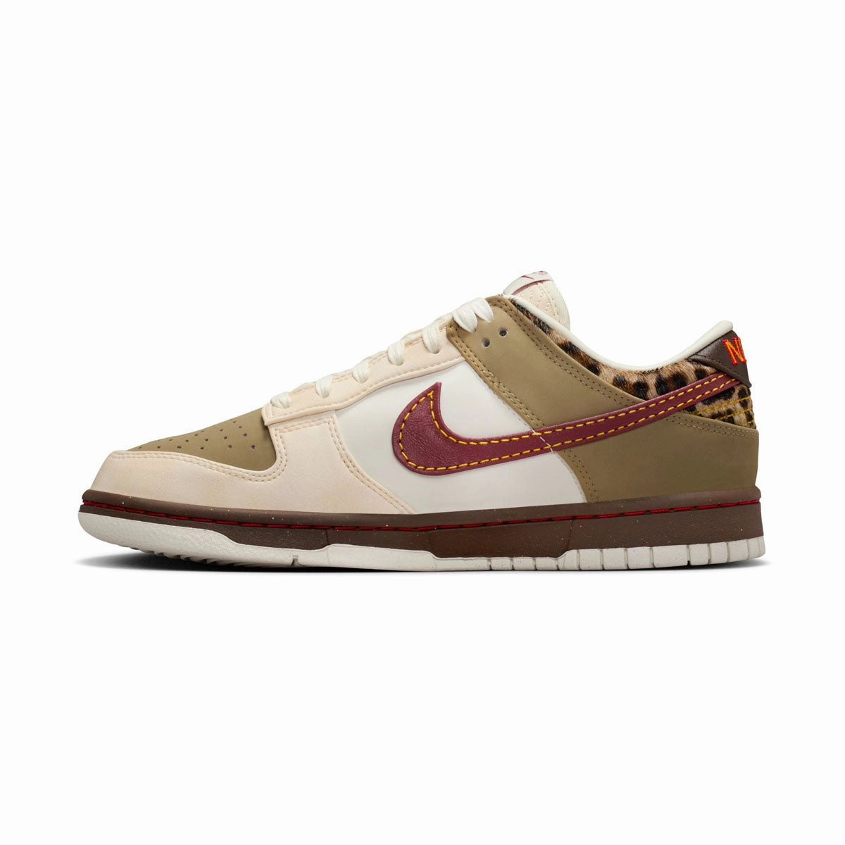 Nike Dunk Low 'Khaki Team Red Pearl White' Women's Shoes Asics Tennis Shoes Gel Resolution