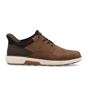 Rieker Stan B3357 Oxford (Men) - Brown/Braun/Schoko/Braun Roma Basic Casual Shoes