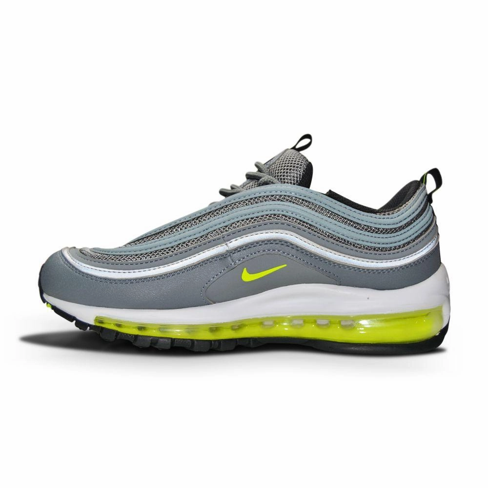 Juniors Nike Air Max 97 (GS) - DM3210 001 - Smoke Grey Volt White Black Asics Tennis Shoes Ff
