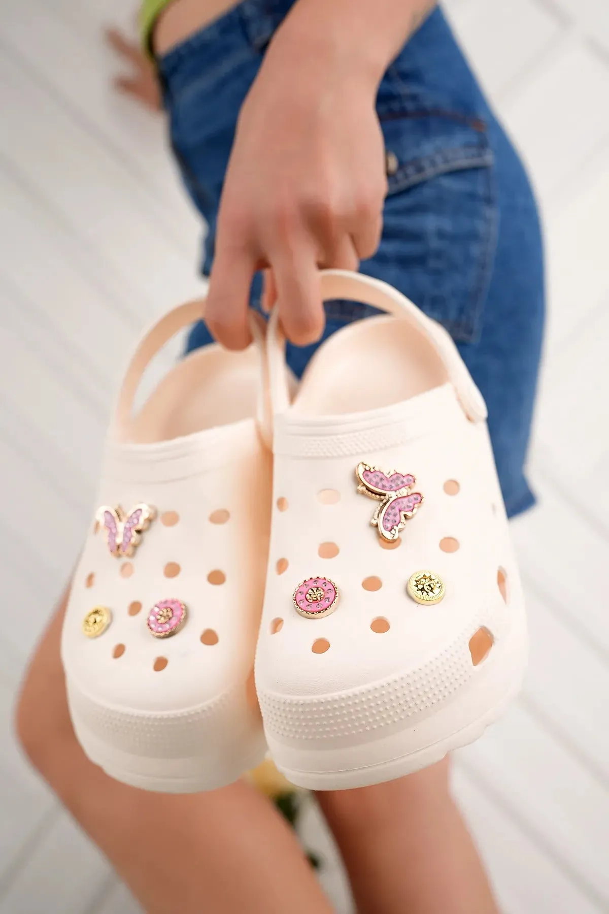 RoseVeno Women's Slippers Golden Slippers