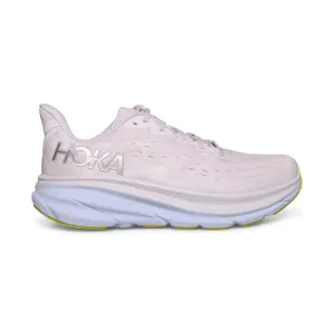 Hoka One One Clifton 9 Nimbus Cloud / Ice Water Running Shoes - Women's Running Shoes Trail