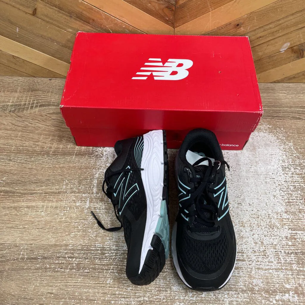 Running And Training Shoes New Balance - Women's 840v5 Running Shoes - MSRP $180: Black/Blue-women-W6.5