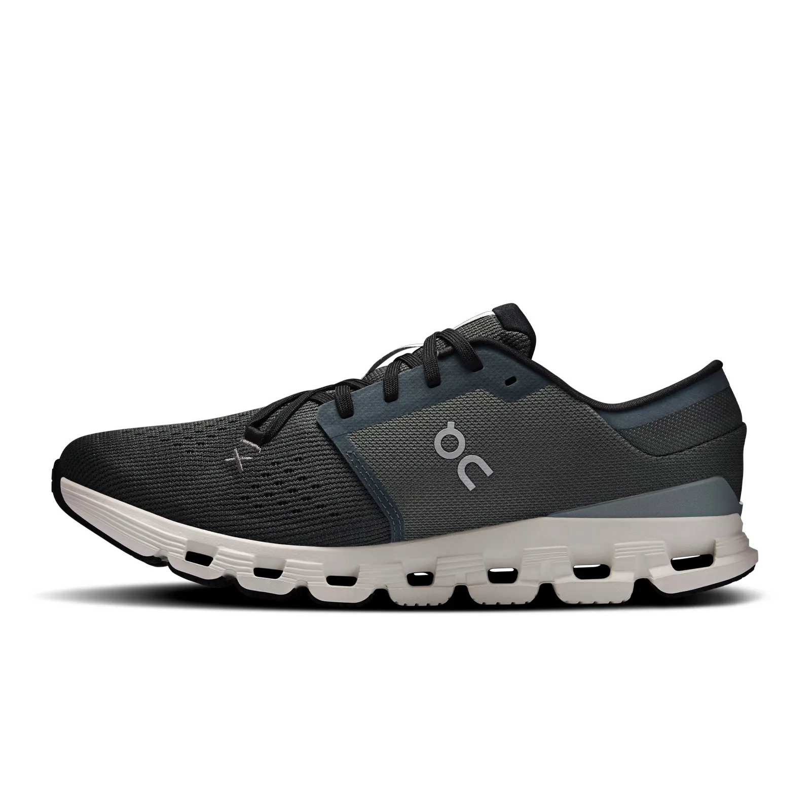 On Running Cloud X4 Running Shoe (Men) - Shadow/Apollo Mens Running Shoes For Sale