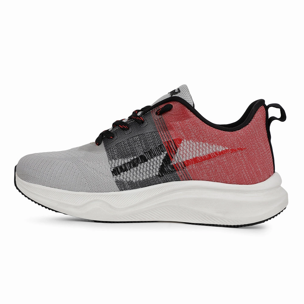 V2k Run Casual Shoes Leap7x Maroon Sports Lacing Running Shoes For Men GHD-22 By Liberty