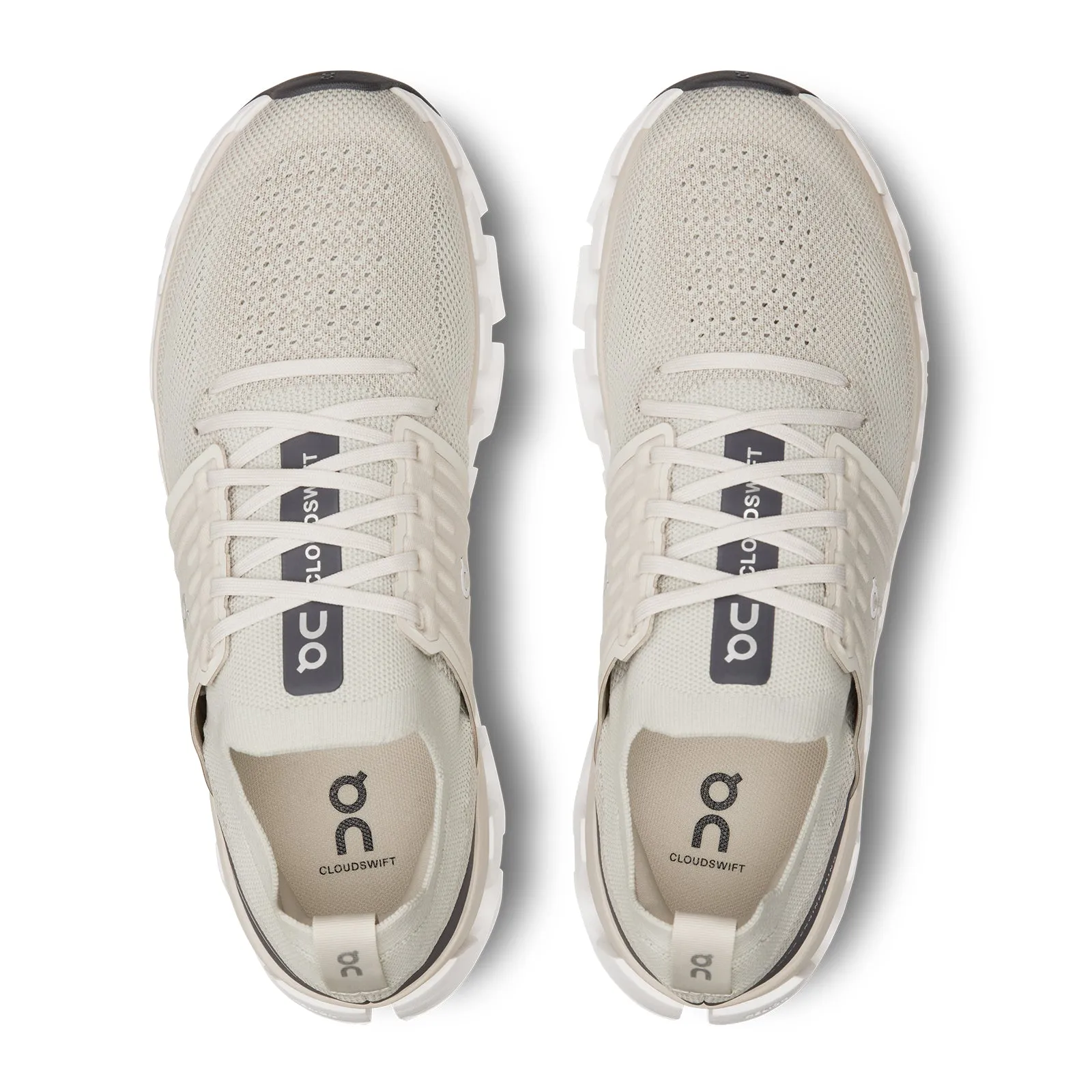 On Running Cloudswift 3 Running Shoe (Men) - Pearl/Eclipse Best Long Distance Running Shoes