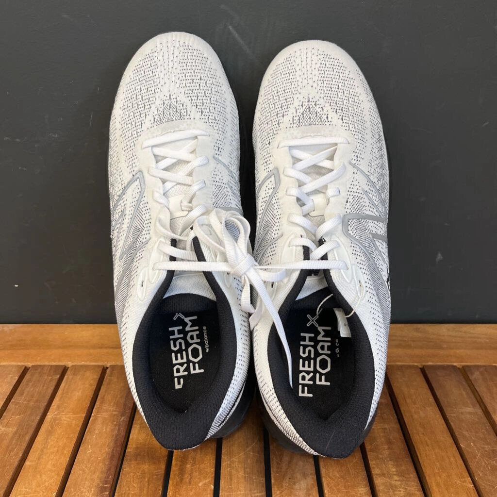 New Balance - Men's Fresh Foam X 880 V12 Running Shoes - MSRP $180: White / Black-men-M15 Best Running Long Distance Shoes