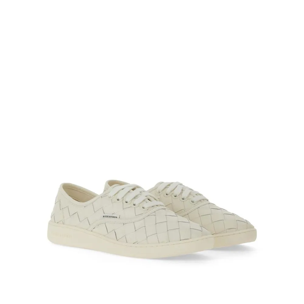 Bottega Veneta White Calfskin Low Top Sneakers Alo Yoga Sneakers
