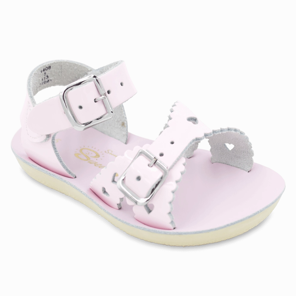 Sofft Shoes Sandals Salt Water by Hoy Kids Shoes Sun-San - Sweetheart Sandal in Shiny Pink
