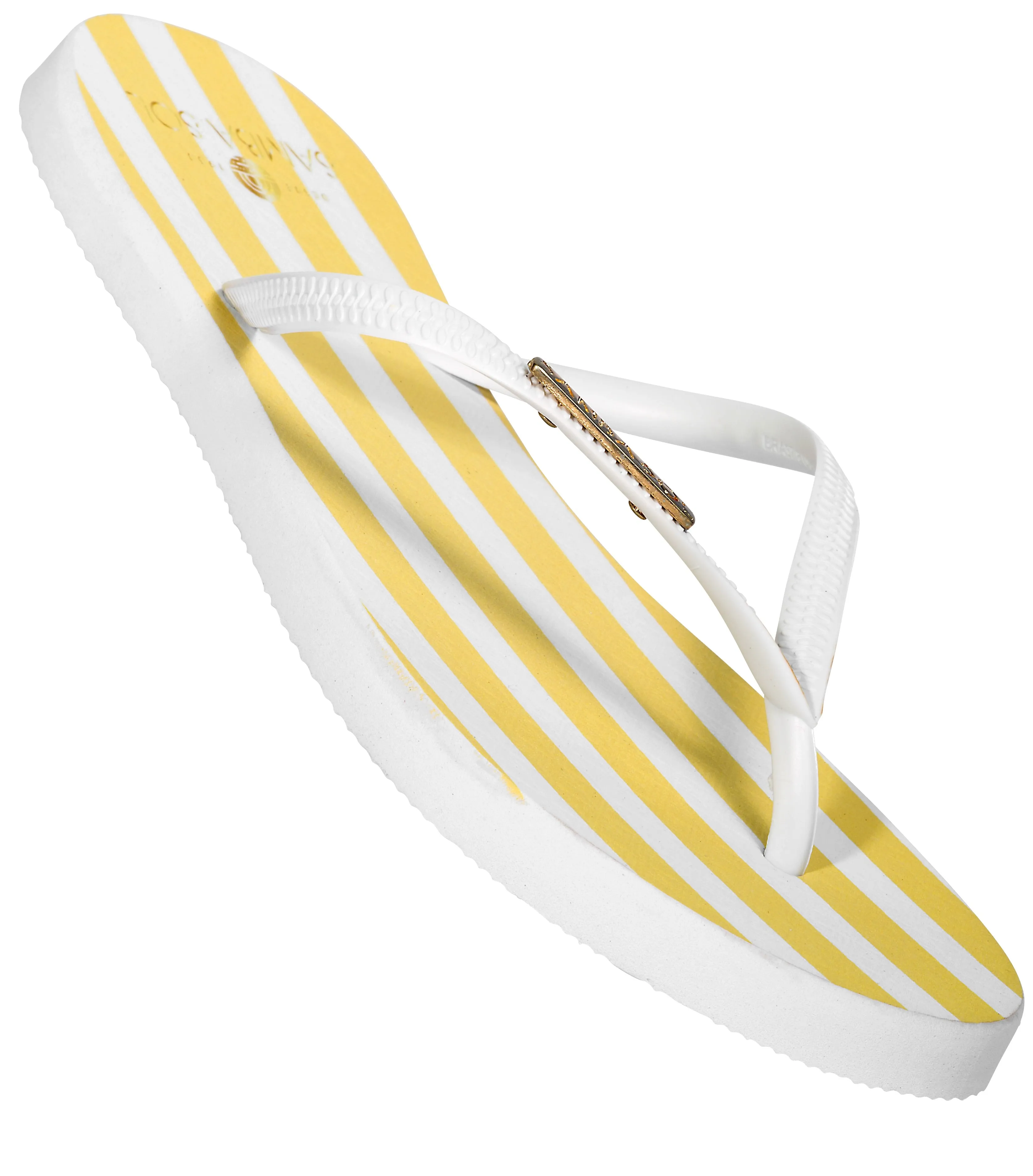 Samba Sol Women's Fashion Collection Flip Flops - Cabana Wide Foot Flip Flops