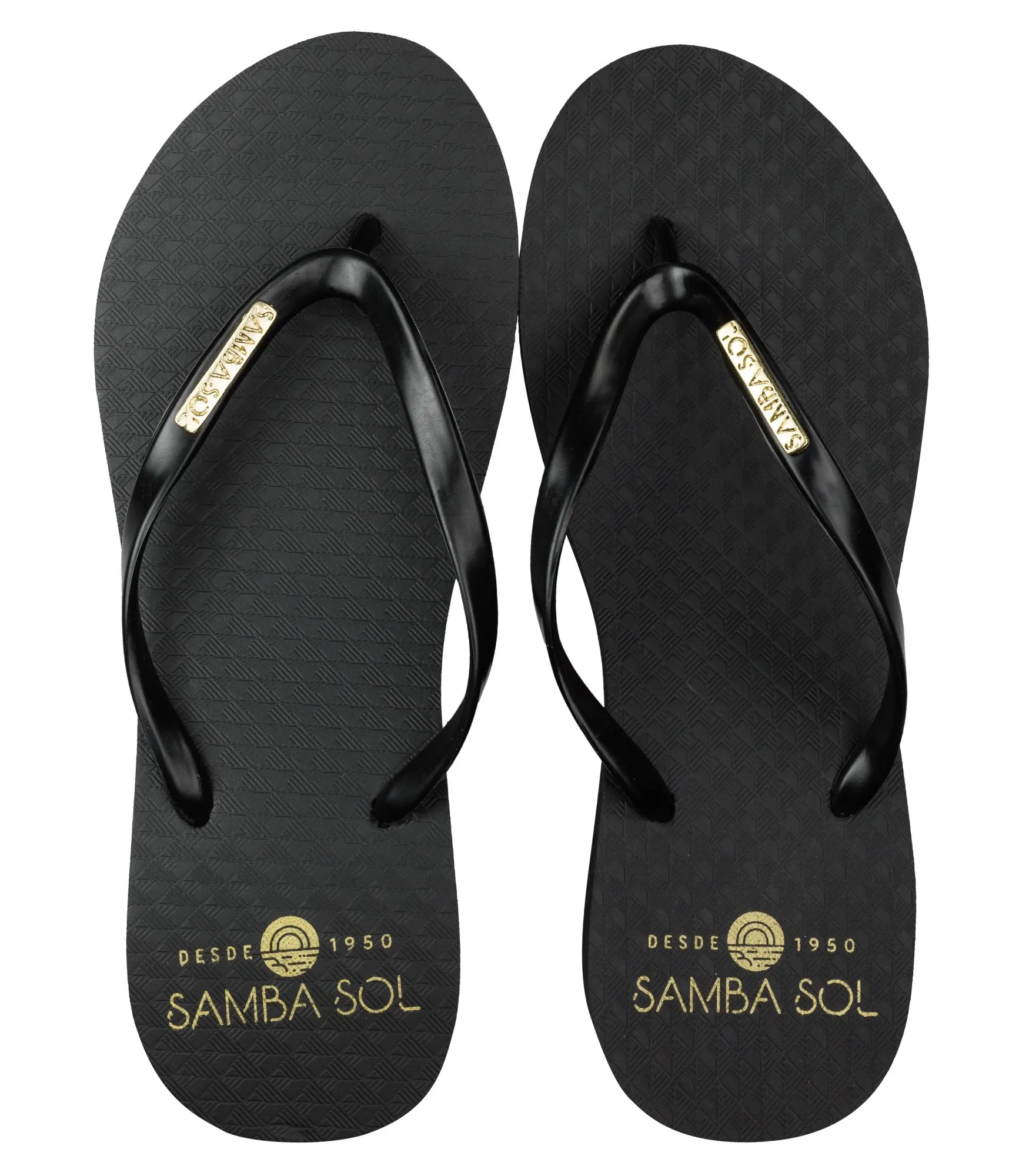 Flip Flops Recovery Samba Sol Women's Wedge Collection Flip Flops - Black