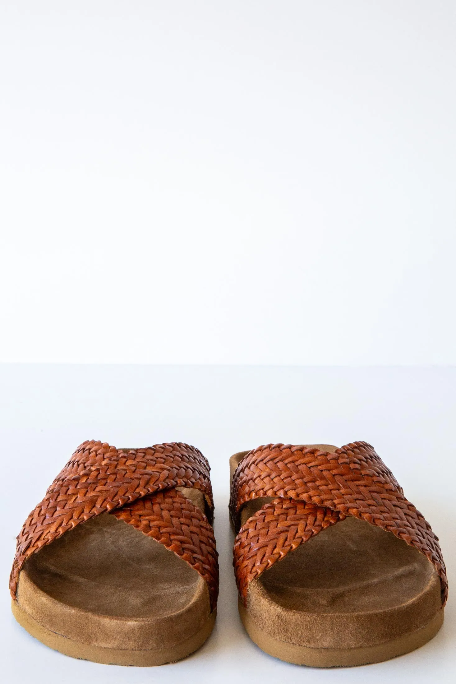 Sandals Thin Strap Woven X Sandal