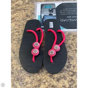 Best Flip Flops For Travel Sandals Flip Flops By Clothes Mentor In Black, Size: 10.5