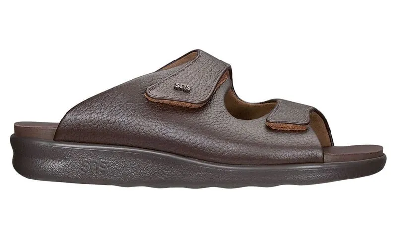 SAS Encore Slide Sandal Brown Sandals Grande St Lucia