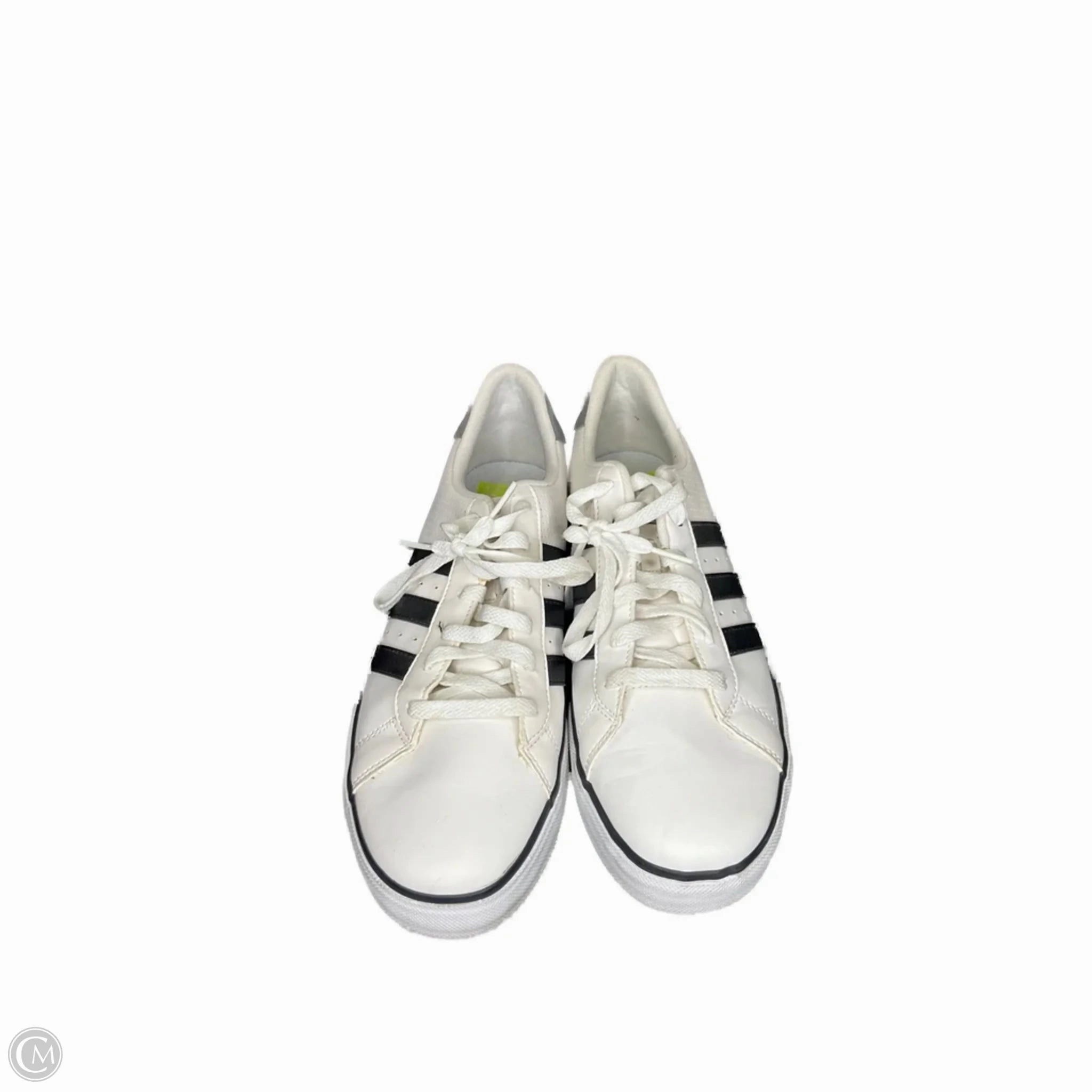 Shoes Athletic By Adidas In White, Size: 10.5 Low Cut Shoes Adidas